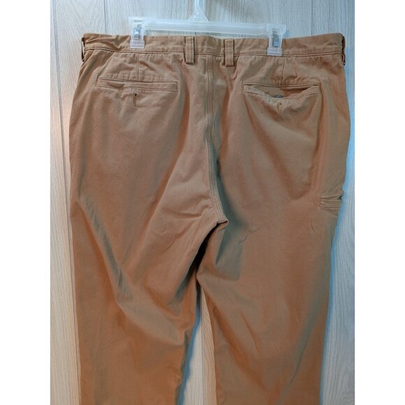 Duluth Trading Co Pants Mens 38x30 Khaki Relaxed Fit Flex Ballroom Khakis Gusset - Picture 5 of 10